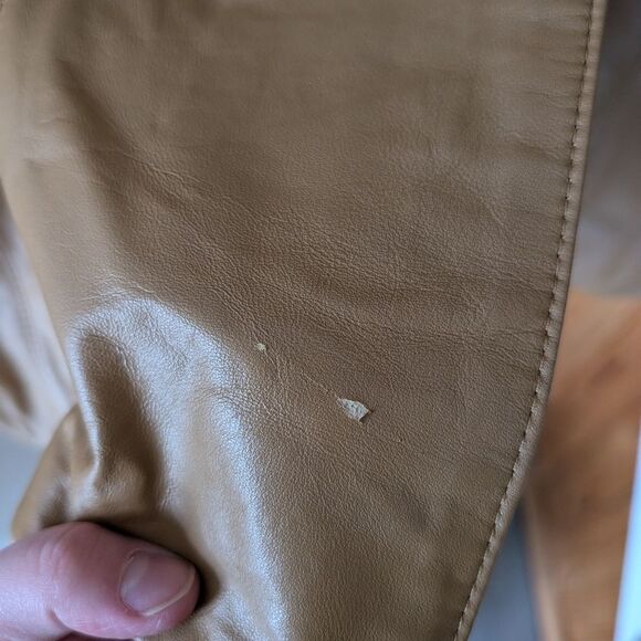 Centigrade Leather Tan Camel Jacket Size Large - Picture 3 of 7